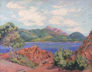 Die Bucht von Agay, ca. 1905